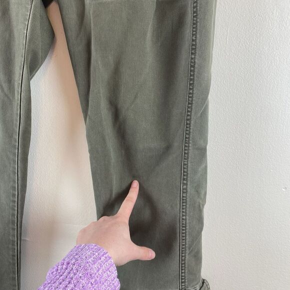 Abercrombie & Fitch Olive Boot Cut Pants - Picture 7 of 16